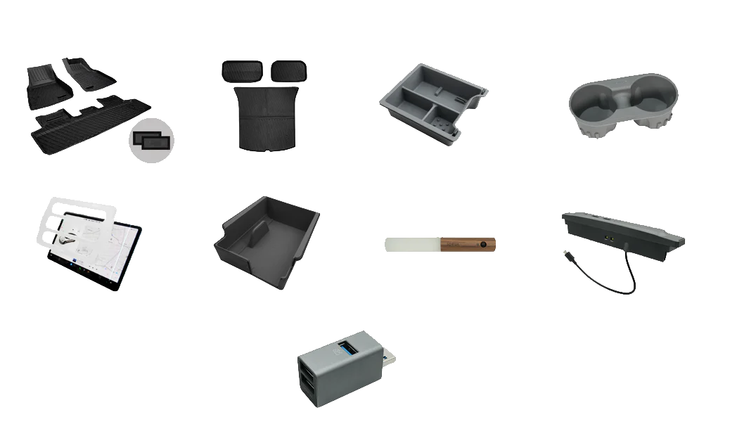 Jowua accessory bundle for Model 3 and Model Y Australia, RIght Hand Drive, coupon code