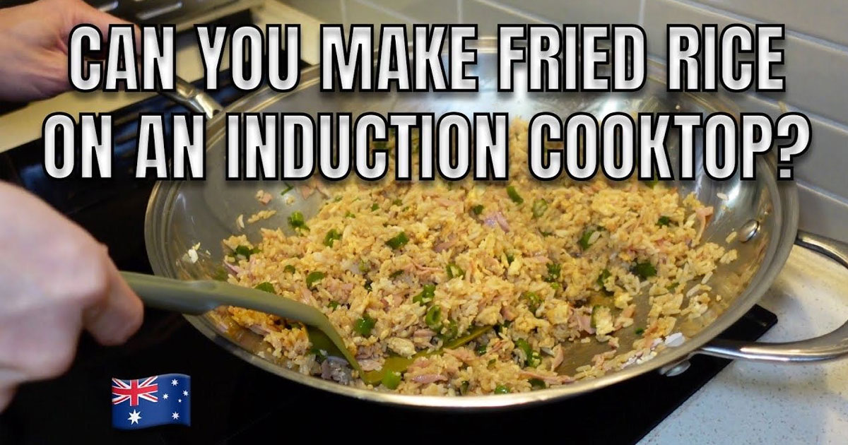 How to Make Perfect Fried Rice on an Induction Cooktop Using a